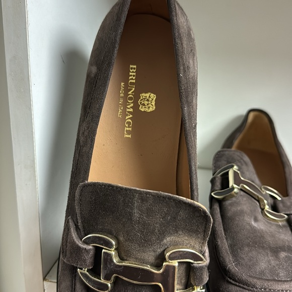 NATALIE SQUARE TOE LOAFER-BROWN SUEDE - Picture 8 of 9